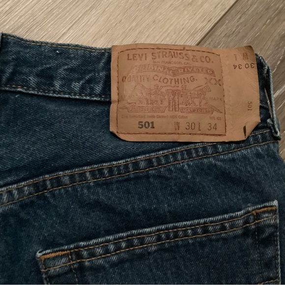 Levi's 501 Jeans 30 x 34 - Picture 6 of 9
